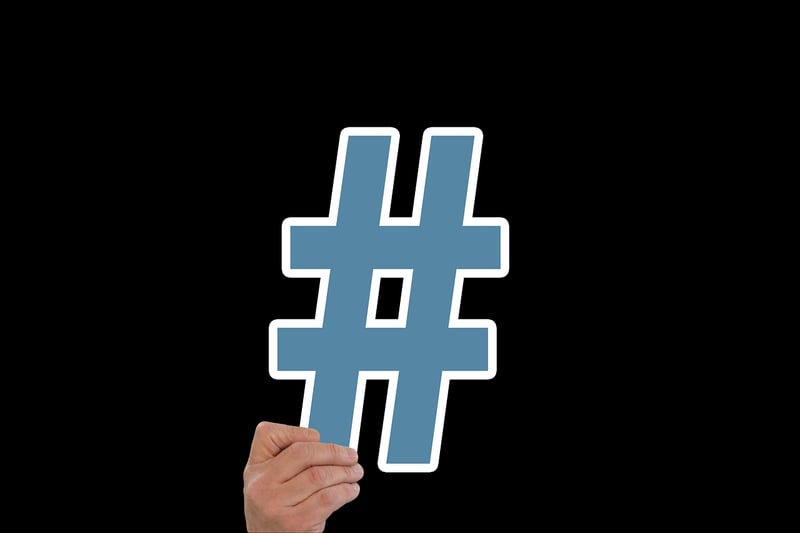 Trending hashtags