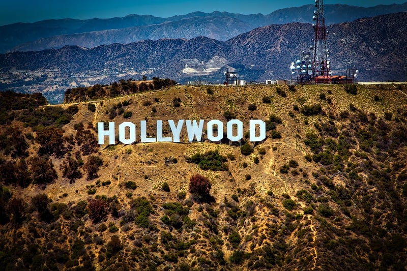 Hollywood sign in Los Angeles
